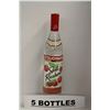 Image 1 : 5 BOTTLES OF STOLICHNAYA RASPBERRY VODKA