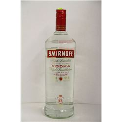 1.14L BOTTLE OF SMIRNOFF TRIPLE DISTILLED VODKA