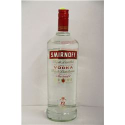 1.14L BOTTLE OF SMIRNOFF TRIPLE DISTILLED VODKA