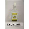 Image 1 : 5 BOTTLES OF KARKOV CITRUS FLAVORED VODKA