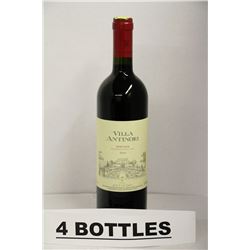 4 BOTTLES OF VILLA ANTINORI 2010 TOSCANA