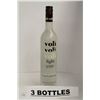 Image 1 : 3 BOTTLES OF VOLI VOLI VOLI LIGHT ESPRESSO VANILLA