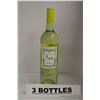 Image 1 : 3 BOTTLES OF CUPCAKE PINOT GRIGIO 2013