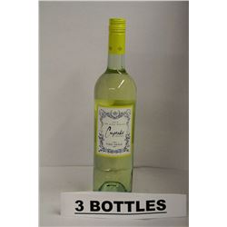 3 BOTTLES OF CUPCAKE PINOT GRIGIO 2013