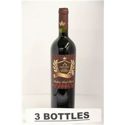 3 BOTTLES OF ABBIAMO ITALIAN RED BLEND WINE