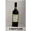 Image 1 : 3 BOTTLES OF CUPCAKE CHIANTI 2011 RED WINE