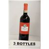 Image 1 : 3 BOTTLES OF TOSCOLO CHIANTI RED WINE
