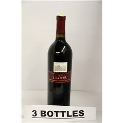 3 BOTTLES OF SEVEN OAKS CABERNET SAUVIGNON 2012