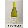 Image 1 : 3 BOTTLES OF CUPCAKE CHARDONNAY WHITE WINE