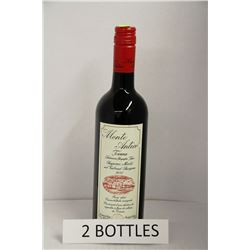 2 BOTTLES OF MONTE ANTICO TOSCANA RED WINE