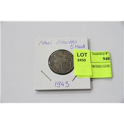 NAZI JEWISH GHETTO 10 PT COIN - 1942