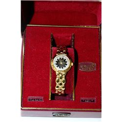 WOMENS GRUEN GOLD-TONE WATCH