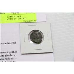 ANCIENT ROMAN COIN "CONSTANTIUS II" - 1650 Y.O.