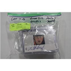 BUNDLE OF 6 HIGH END AUTOGRAPHED & GAME USED