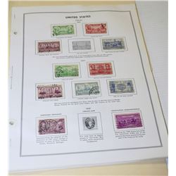 USA - 163 DIFF USED STAMPS: 1936-1950