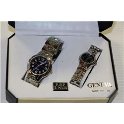 GENEVA HIS & HERS WATCH SET