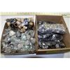 Image 1 : APPROX 400 NEW GLASS, WOOD, & BONE RINGS -
