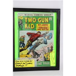 TWO-GUN KID NO. 101 EARLY 70'S COMIC BOOK DISPLAY