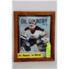 Image 1 : 2011 OILERS PROGRAM WITH BILL RANFORD WALL DISPLAY