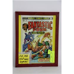 FANTASTIC FOUR NO. 148 1970'S COMIC BOOK DISPLAY