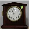 Image 1 : VINTAGE GILBERT MANTLE CLOCK WITH KEY & PENDULUM