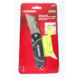 HUSKY FOLDING UTILITY KNIFE