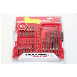 MILWAUKEE 15PC IMPACT DRILL AND DRIVESET