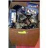 Image 1 : BOX OF RCMP GLASSWARE & COLLECTIBLE CARS