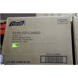 BOX OF 3 PURELL 1.2L REFILL FOAM HAND SANITIZER
