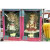 Image 1 : HOLIDAY MAGIC COLLECTIBLE DOLL X2
