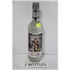 Image 1 : TWO 750ML BOTTLES CAPTAIN MORGANS SILVER SPICED