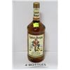 Image 1 : FOUR 1.14L BOTTLES CAPTAIN MORGANS ORIGINAL