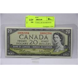 1954 TWENTY DOLLAR BANKNOTE