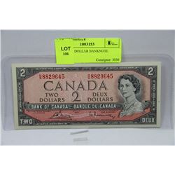 1954 TWO DOLLAR BANKNOTE