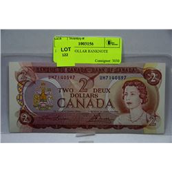 1974 TWO DOLLAR BANKNOTE
