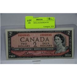 1954 TWO DOLLAR BANKNOTE