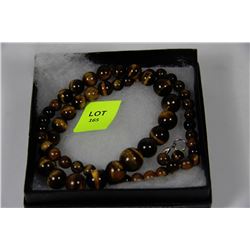 NEW TIGER EYE NECKLACE