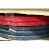 Image 1 : NEW CASE OF FIVE, 19" FLOOR POLISHER PADS