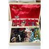 Image 1 : JEWELLERY BOX FILLED WITH ASSORTED COSTUME
