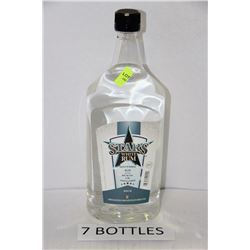 SEVEN 1.14L BOTTLES STARS WHITE RUM 40%