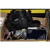 Image 1 : BOX W/CAMERAS, BAG & ACCESSORIES
