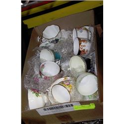 BOX W/ ESTATE 9 SET OF FINE CHINA