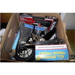 BOX OF MISC. TOOLS