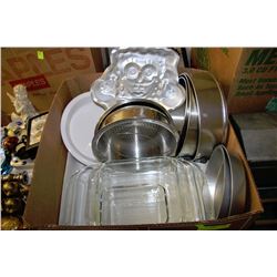 LARGE BOX W/BAKING ACCESSORIES INCL.