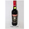Image 1 : SEVEN 750ML BOTTLES LUXARDO LICORICE SAMBUCA