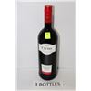 Image 1 : THREE 750ML BOTTLES CITRA RED WINE 13%