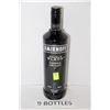Image 1 : NINE 750ML BOTTLES SMIRNOFF DOUBLE BLACK VODKA