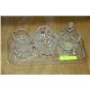 Image 1 : ESTATE CRYSTAL CREAM AND SUGAR SERVING SET
