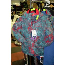 NEW LADIES LIQUID WINTER ROUGE JACKET MSRP $149.99