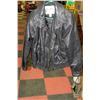 Image 1 : MEN'S LEATHER JACKET - SIZE 44